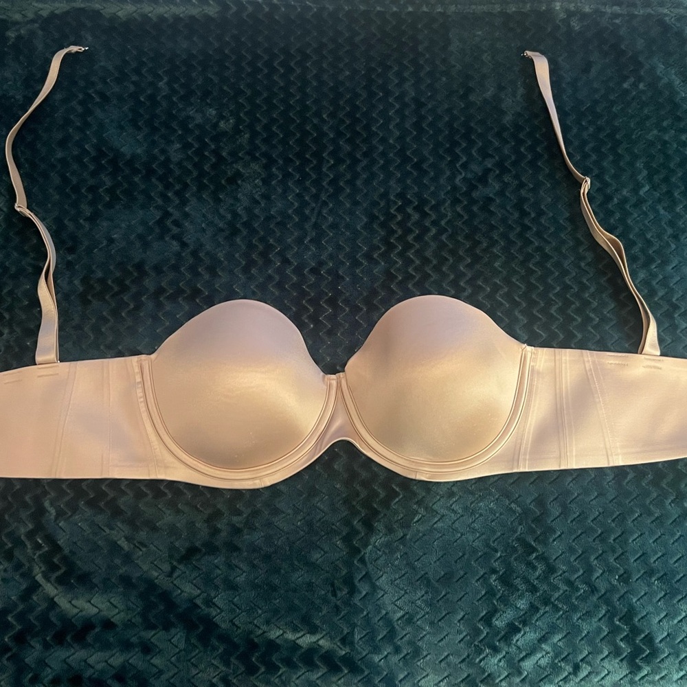 Soma Strapless Convertible Nude Push Up Bra